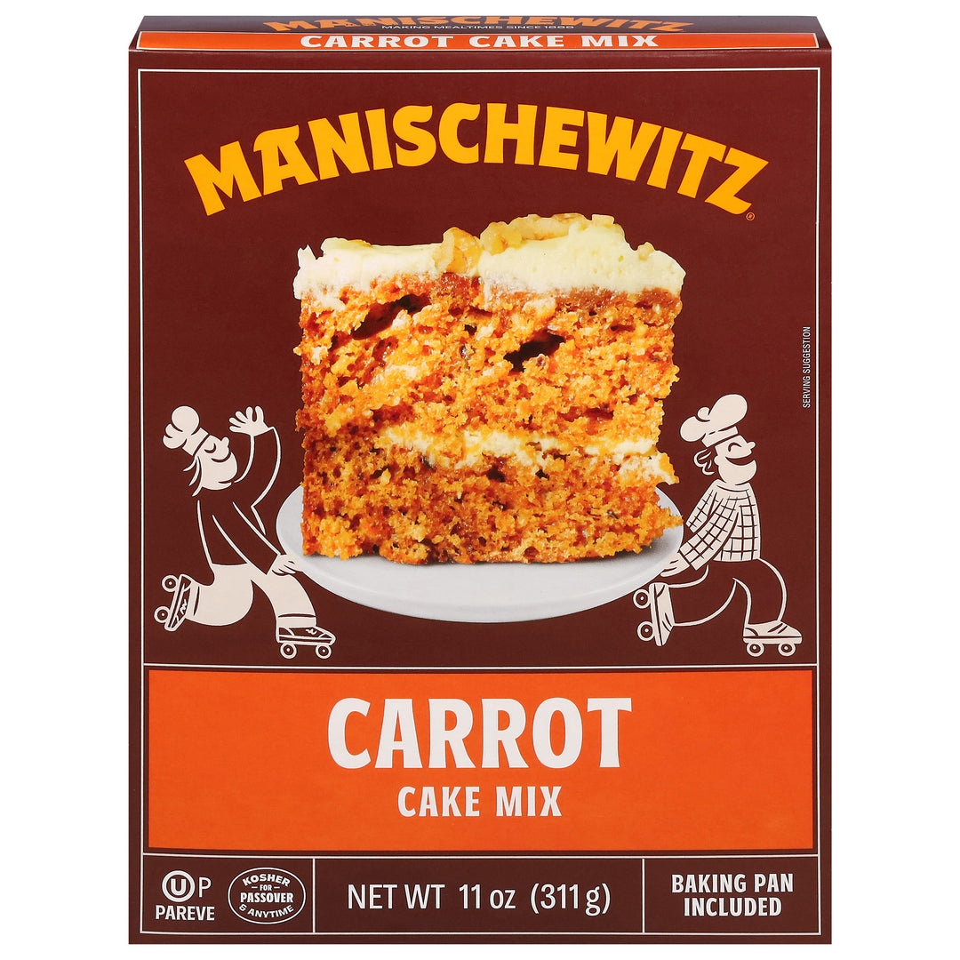 Manischewitz Cake Mix Carrot 12/11 Oz [UNFI #79249]