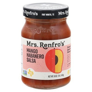 Mrs Renfros Mango Habanero 6/16 Oz [UNFI #44651]