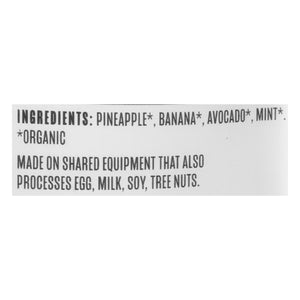 Once Upon A Farm Pineapple,Banana,Avocado&Mint 8/3.2 Oz [UNFI #65965]