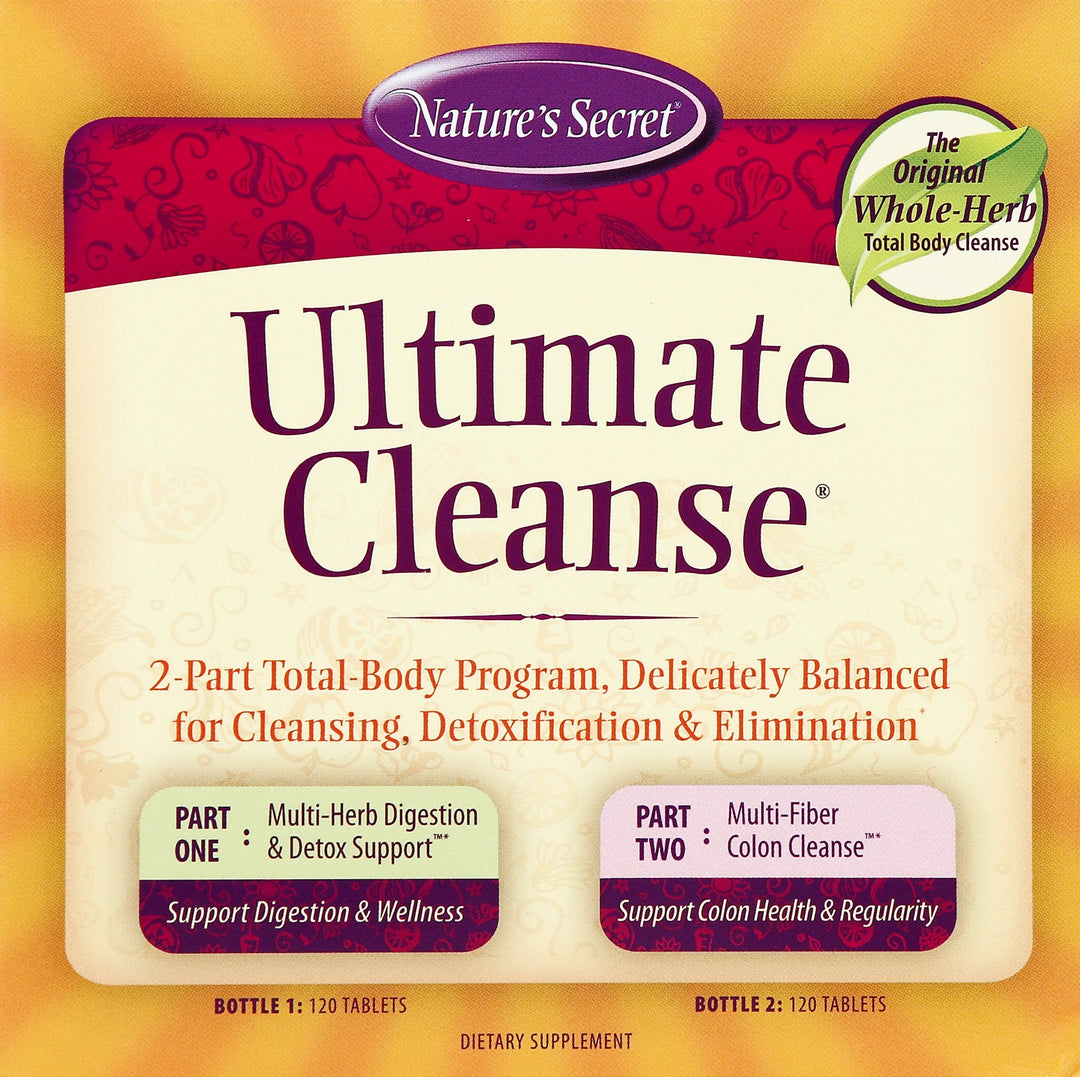 NatureS Secret Ultimate Cleanse 2/120 TAB [UNFI #70206] T