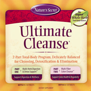 Natures Secret Ultimate Cleanse 2/120 Tab [UNFI #70206] T