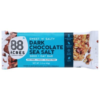 88 Acres Chocolate & Sea Salt 9/1.6 Oz [UNFI #01873]