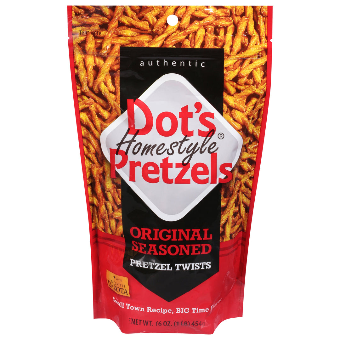 DotS Pretzels Original Homestyle Pretzel 10/16 OZ [UNFI #64130]
