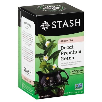 Stash Tea Premium Green Decaf 6/18 Bag [UNFI #29251]