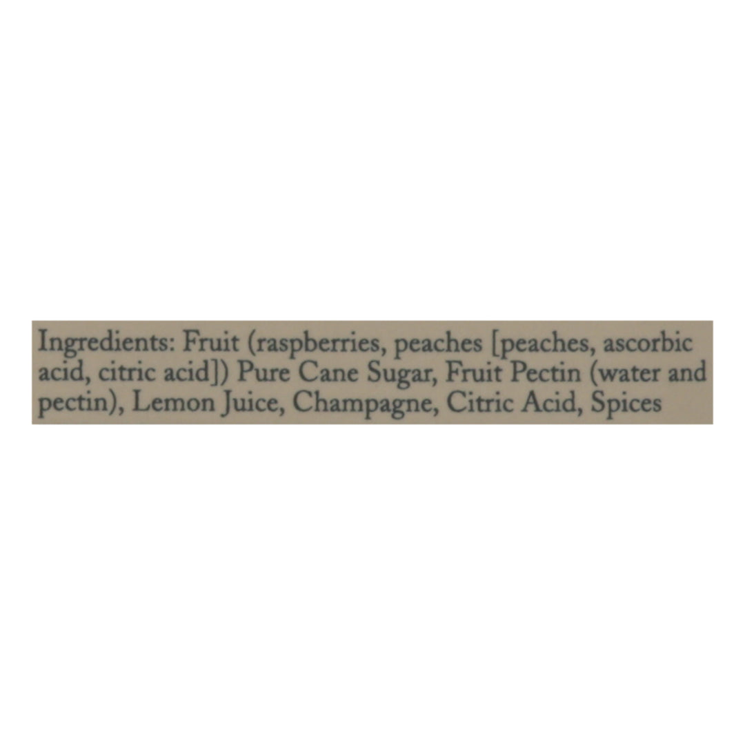 Stonewall Kitchen Raspberry Peach Champagne 12/12.5 Oz [UNFI #32681]
