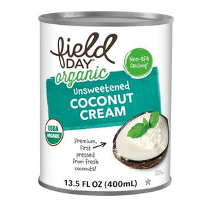 Field Day Coconut Cream 12/13.5 Oz [UNFI #84919]