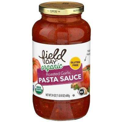 Field Day Roasted Garlic Pasta Sauce 12/24 Oz [UNFI #48782]