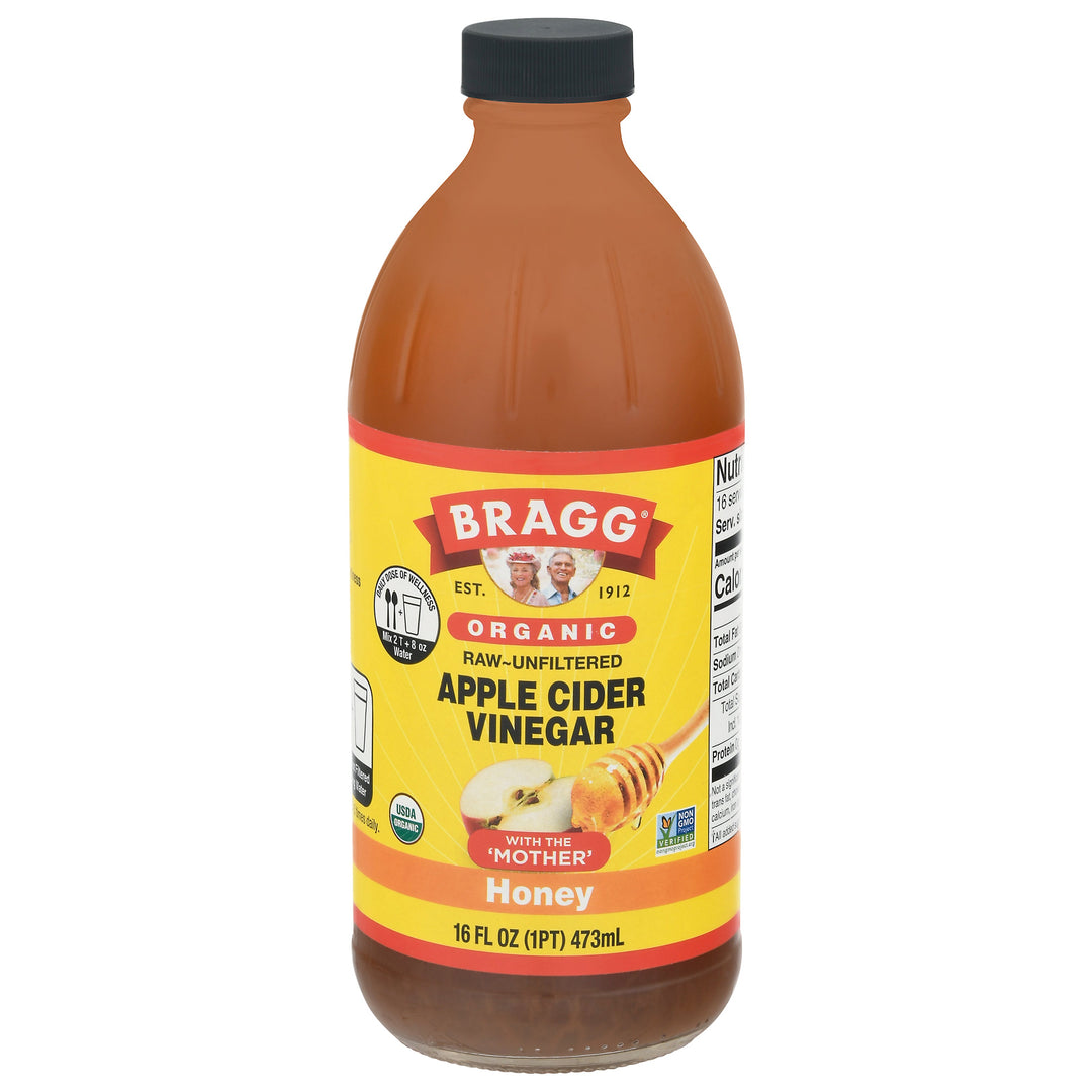Bragg HoneyBlend/Apple Cider Vingr Og2 6/16 OZ [UNFI #33778]