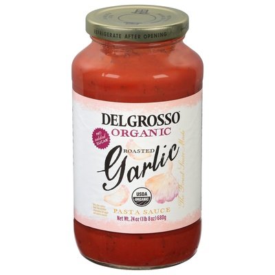 Delgrosso Organic Roasted Garlic 12/24 Oz [UNFI #63057]