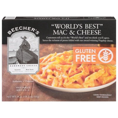 Beechers Worlds Best Gluten Free 9/18 Oz [UNFI #74299]