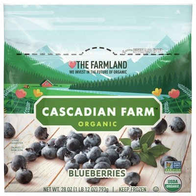 Cascadian Farm Blueberries 6/28 Oz [UNFI #20306]