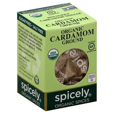 Spicely Organics Cardamom Ground 6/.4 Oz [UNFI #14197]