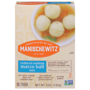 Manischewitz Mix Matzo Ball Reduced Sodium 12/5 OZ [UNFI #73433]