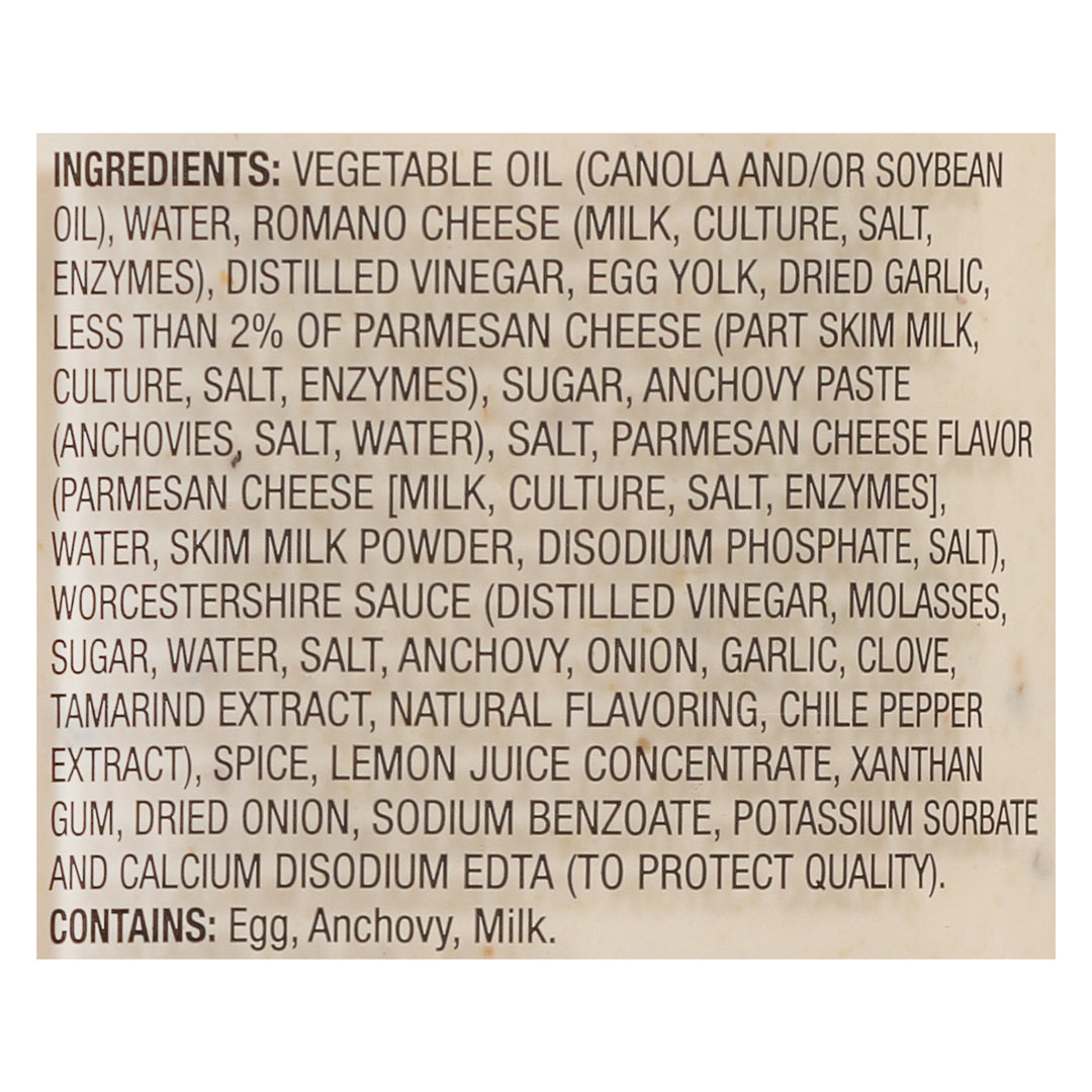 California Pizza Kitchen Caesar Salad Dressing 6/12 Oz [UNFI #19265]