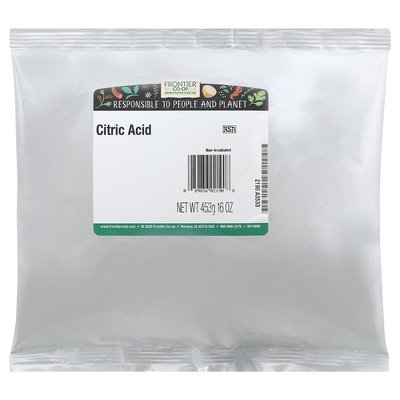Frontier Nat Prod Co-op Citric Acid 1 Lb [UNFI #03611]