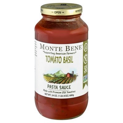 Monte Bene Tomato Basil 6/24 Oz [UNFI #53230]