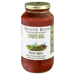 Monte Bene Tomato Basil 6/24 Oz [UNFI #53230]