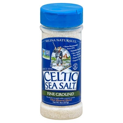 Celtic Sea Salt Fine Ground Shaker 6/8 Oz [UNFI #38341]