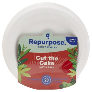 Repurpose Plates Compostable 6" 24/20 Ct [UNFI #31575] T