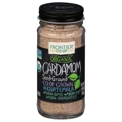 Frontier Nat Prod Co-op Cardamom Seed Ground 2.08 Oz [UNFI #28451]
