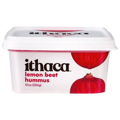 Ithaca Hummus Fresh Lemon Beet 6/10 Oz [UNFI #08057]
