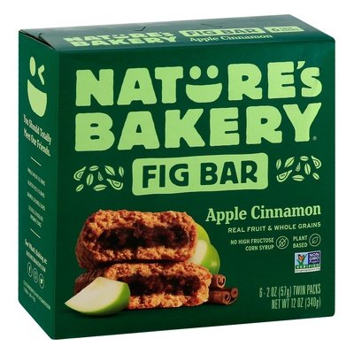 Natures Bakery Apple Cinnamon Whole Wheat 6/6/2 Oz [UNFI #83490]