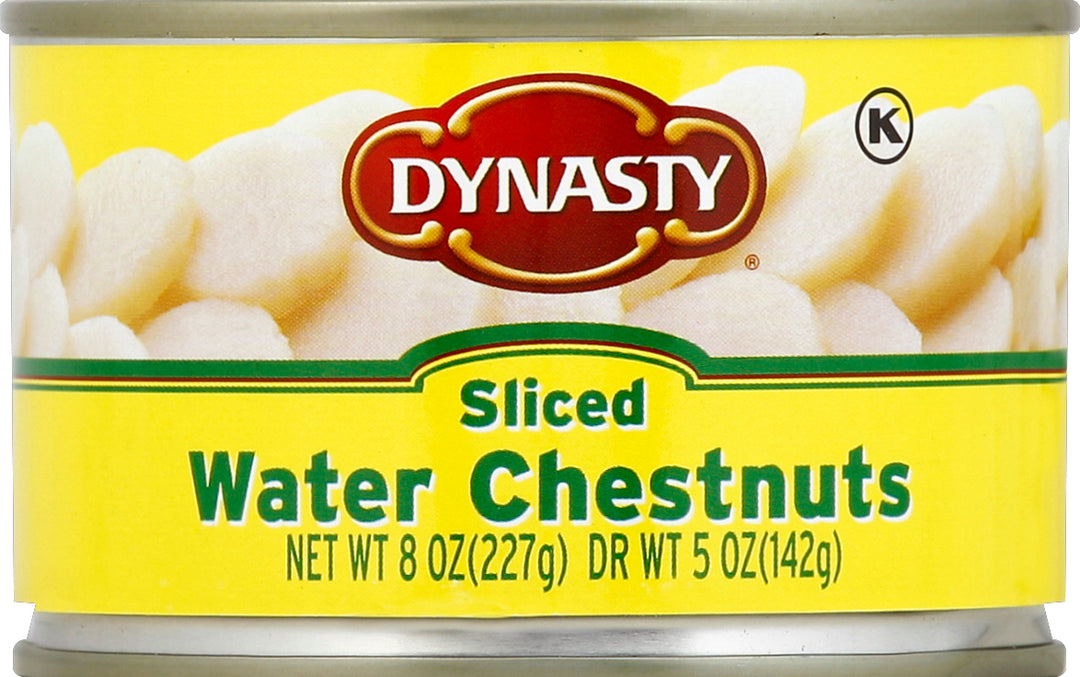 Dynasty Water Chestnuts Sliced 12/8 Oz [UNFI #29472]