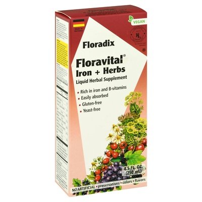 Floradix Floravital Iron & Herbs 8.5 Oz [UNFI #64956] T