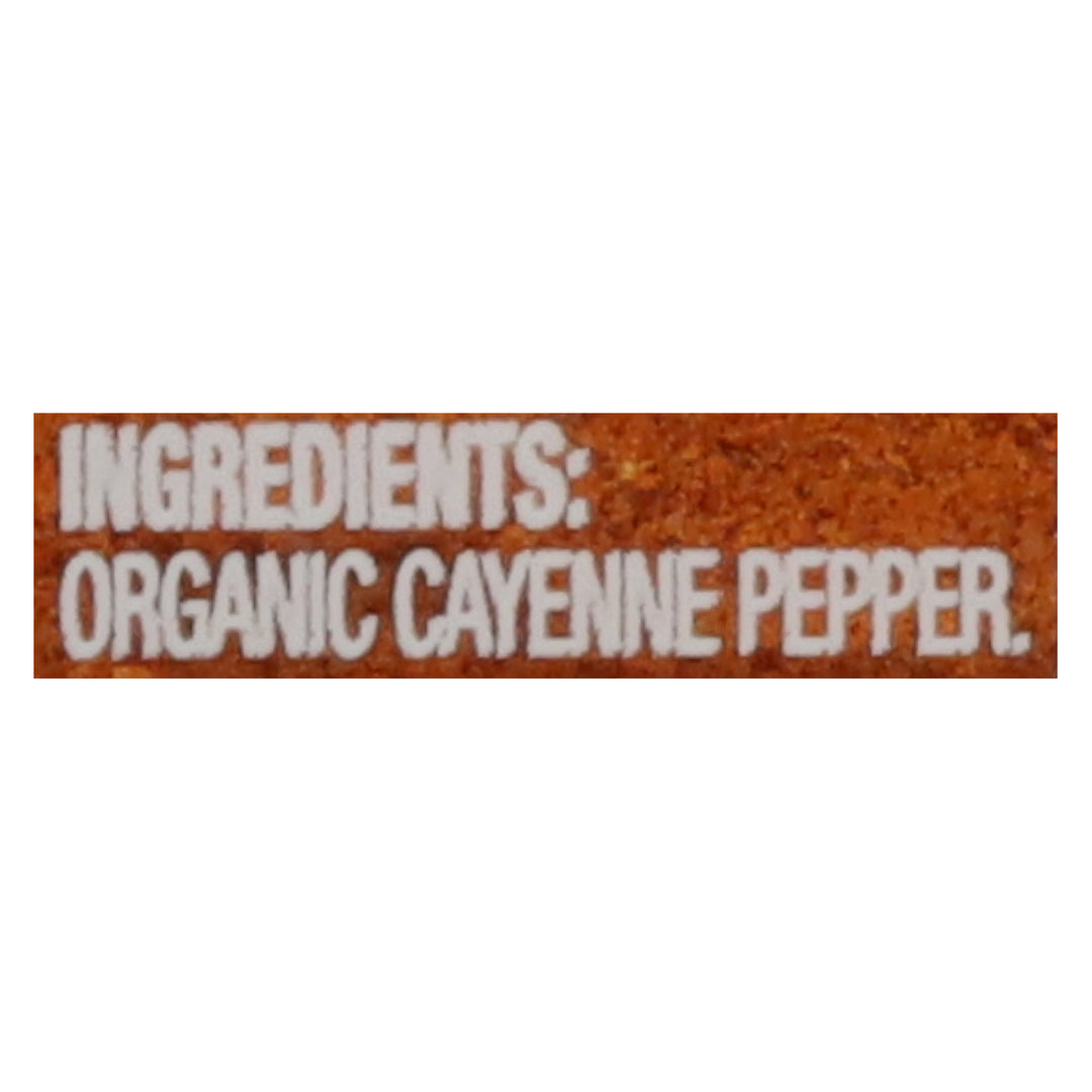 Simply Organic Cayenne Pepper 6/2.5 Oz [UNFI #25754]