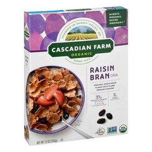 Cascadian Farm Raisin Bran 10/12 Oz [UNFI #58218]