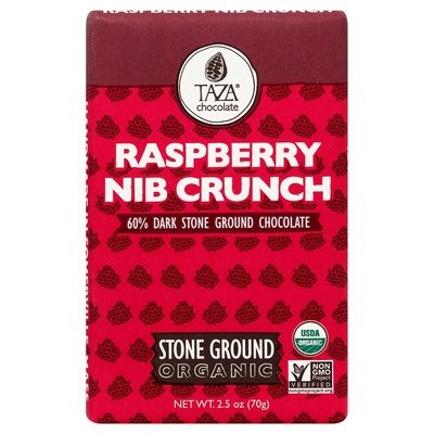 Taza Chocolate Raspberry Nib Crunch 10/2.5 Oz [UNFI #10664]