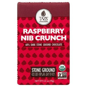 Taza Chocolate Raspberry Nib Crunch 10/2.5 Oz [UNFI #10664]