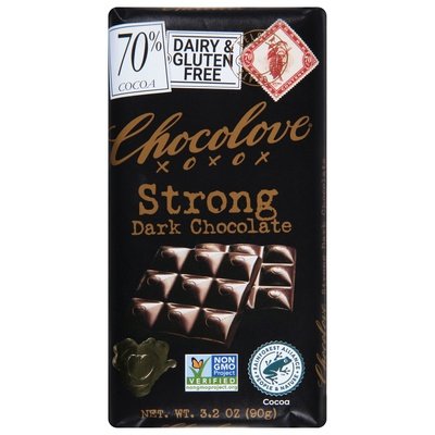 Chocolove Dark Strong 12/3.2 Oz [UNFI #30395]