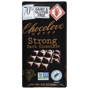 Chocolove Dark Strong 12/3.2 Oz [UNFI #30395]