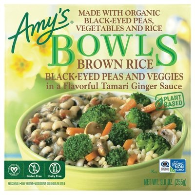 Amys Brwn Rce/Blkeyed Peas/Veggies Wf 12/9 Oz [UNFI #73319]