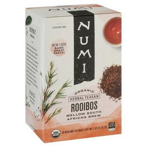 Numi Tea Rooibos 6/18 Bag [UNFI #19372]