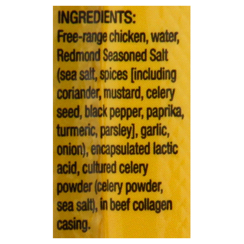 Nicks Sticks Snack Stick Free Range Chicken 25/1.7 Oz [UNFI #57811]