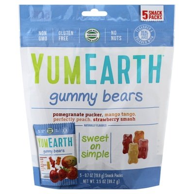 Yumearth Gummy Bears 12/5/.7 Oz [UNFI #47937]