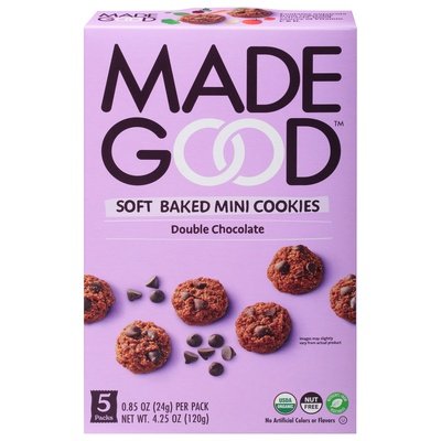 Made Good Softbked Mini Cookies,Dbl Choc 6/4.25 Oz [UNFI #19750]