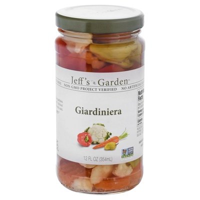 Jeffs Garden Giardiniera 6/12 Oz [UNFI #77295]