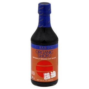 San-J Sauce Shayu Bronze Label 6/20 Oz [UNFI #66565]