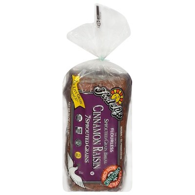 Food For Life Cinnamon Raisin Spr Wheat 6/24 Oz [UNFI #16807]