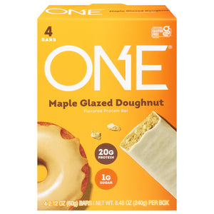 One Maple Glazed Donut 6/4 CT [UNFI #84655]