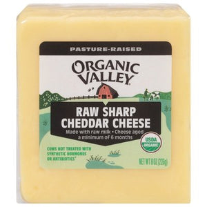 Organic Valley Cheddar Sharp 12/8 Oz [UNFI #10254]