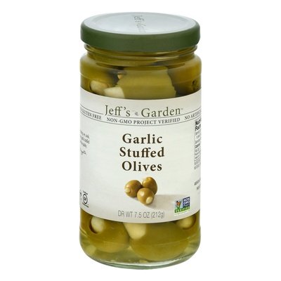 Jeffs Garden Garlic Stuffed 6/7.5 Oz [UNFI #24112]