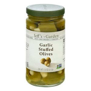 Jeffs Garden Garlic Stuffed 6/7.5 Oz [UNFI #24112]