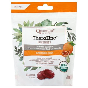 Quantum Health Thera Zinc Blood Orange 18 Ct [UNFI #43983] T