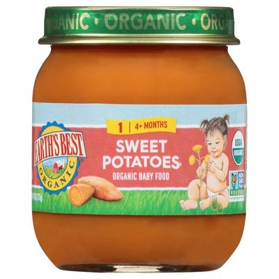 Earths Best Sweet Poratoes,Stage 1 10/4 Oz [UNFI #56761]