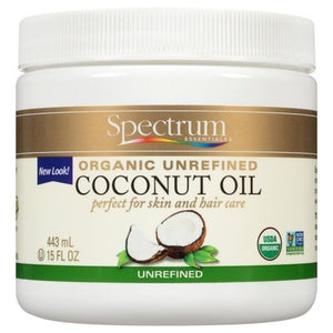 Spectrum Essentials Coconut Oil Unrefined 15 Oz [UNFI #42522] T