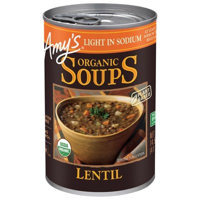 Amys Lentil Ls 12/14.5 Oz [UNFI #23711]